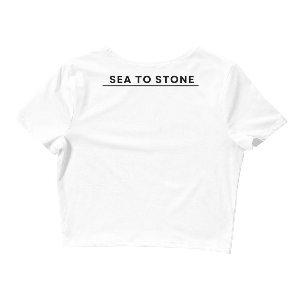 Mountain Wave Crop Tee
