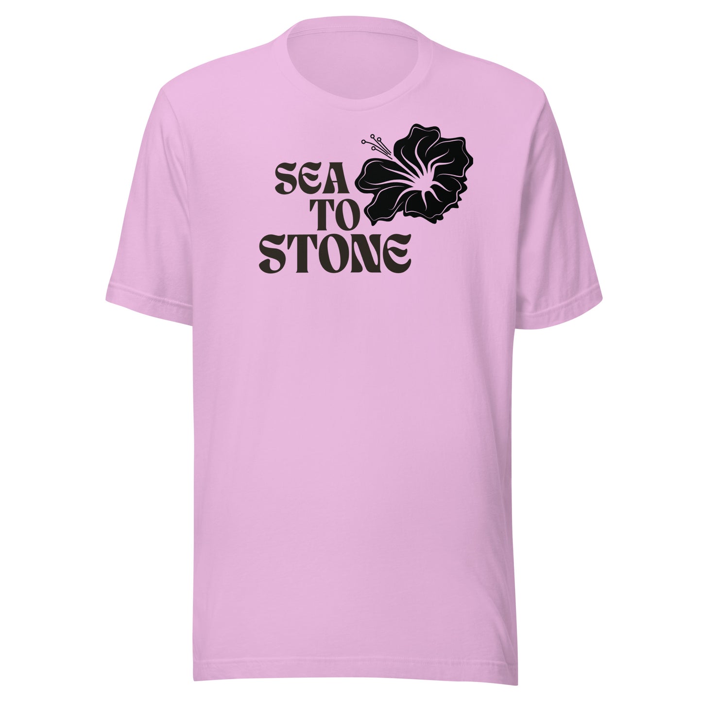Floral Sea to Stone t-shirt